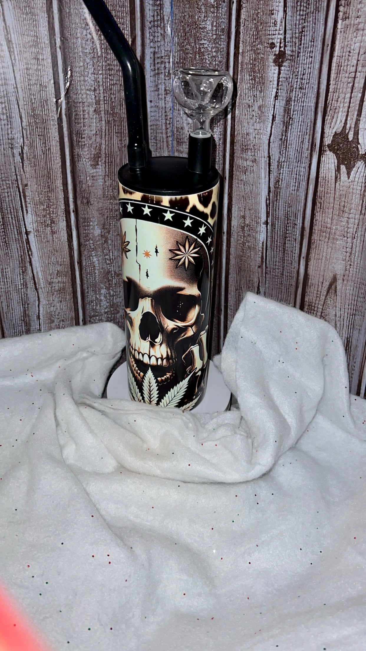 Leopard Skull Hookah