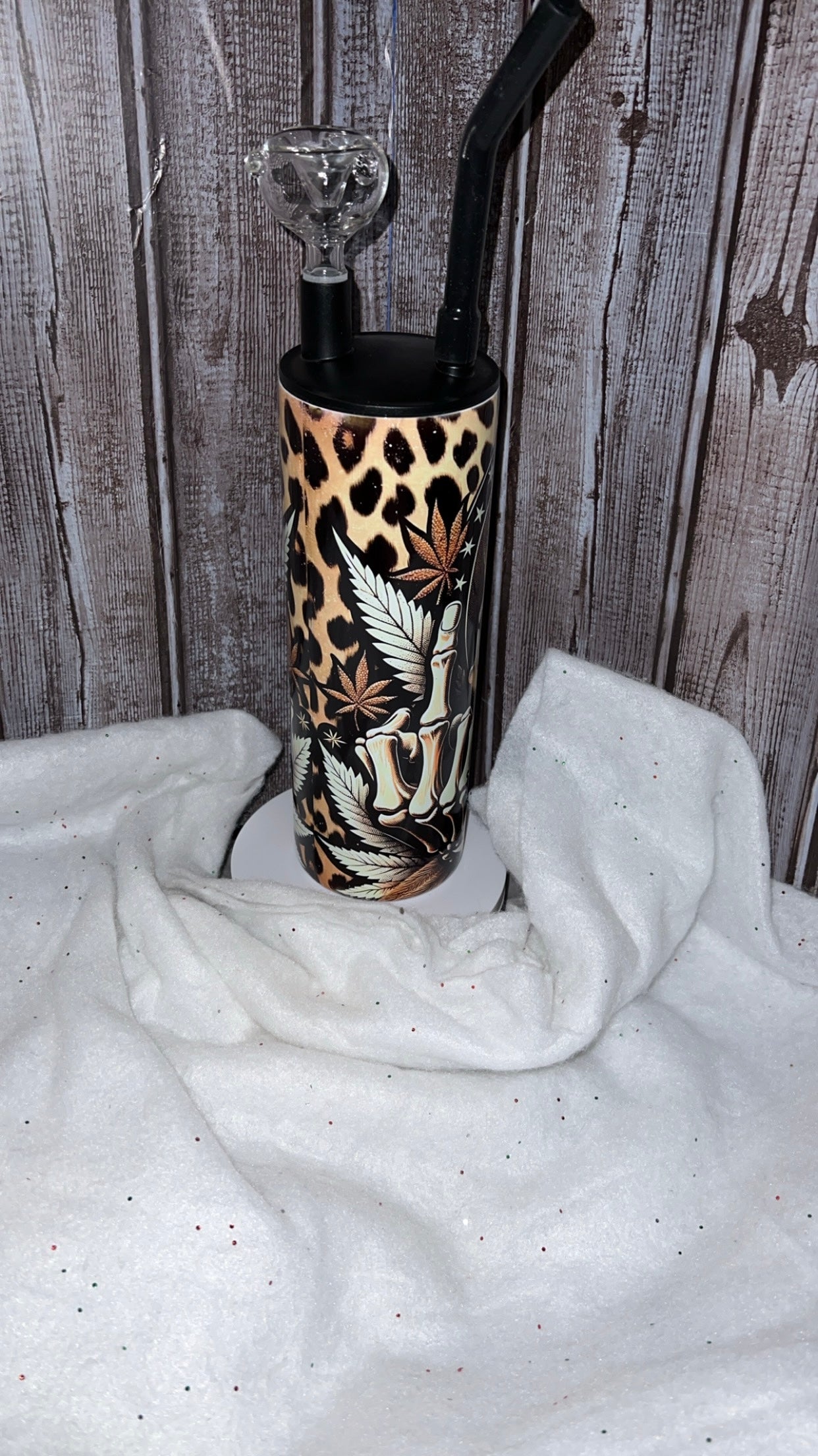 Leopard Skull Hookah