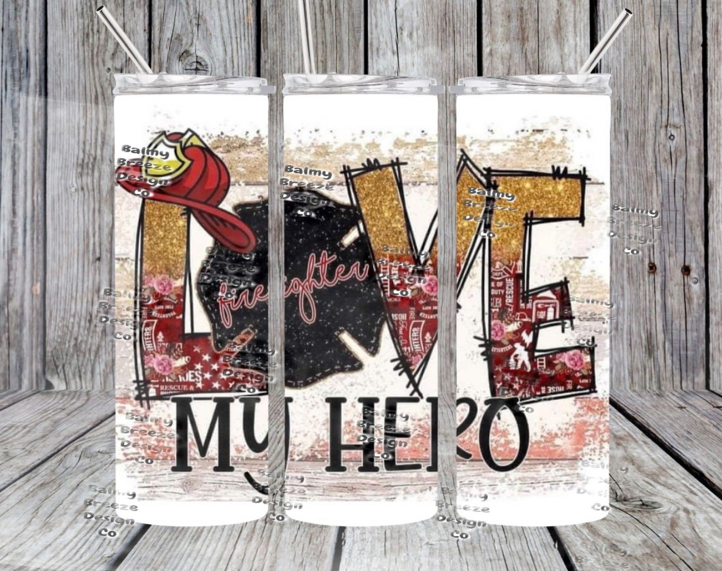 Love my hero Tumbler