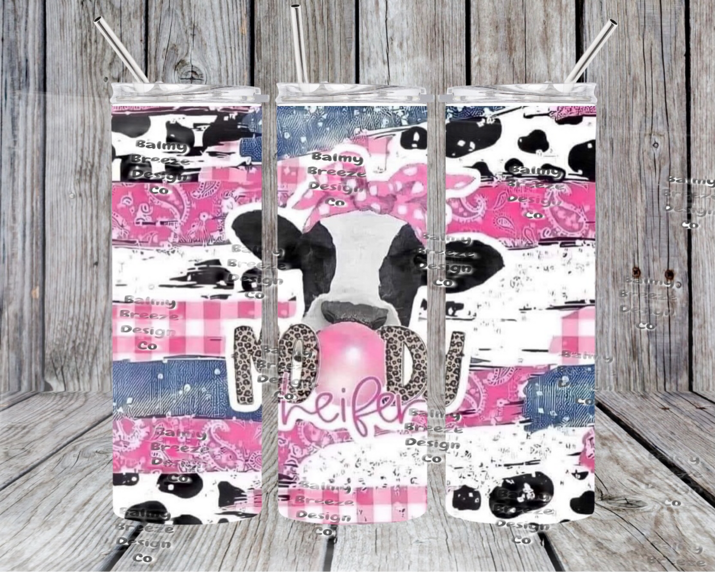 Moody cow Tumbler