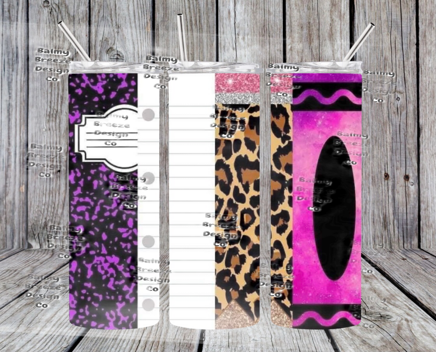 Notebook/pencil Tumbler