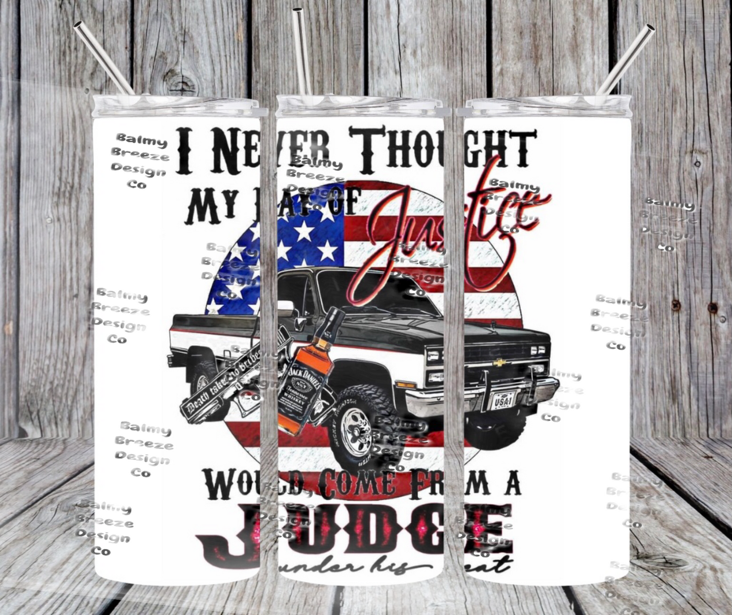 Hardy Day of Justice Tumbler