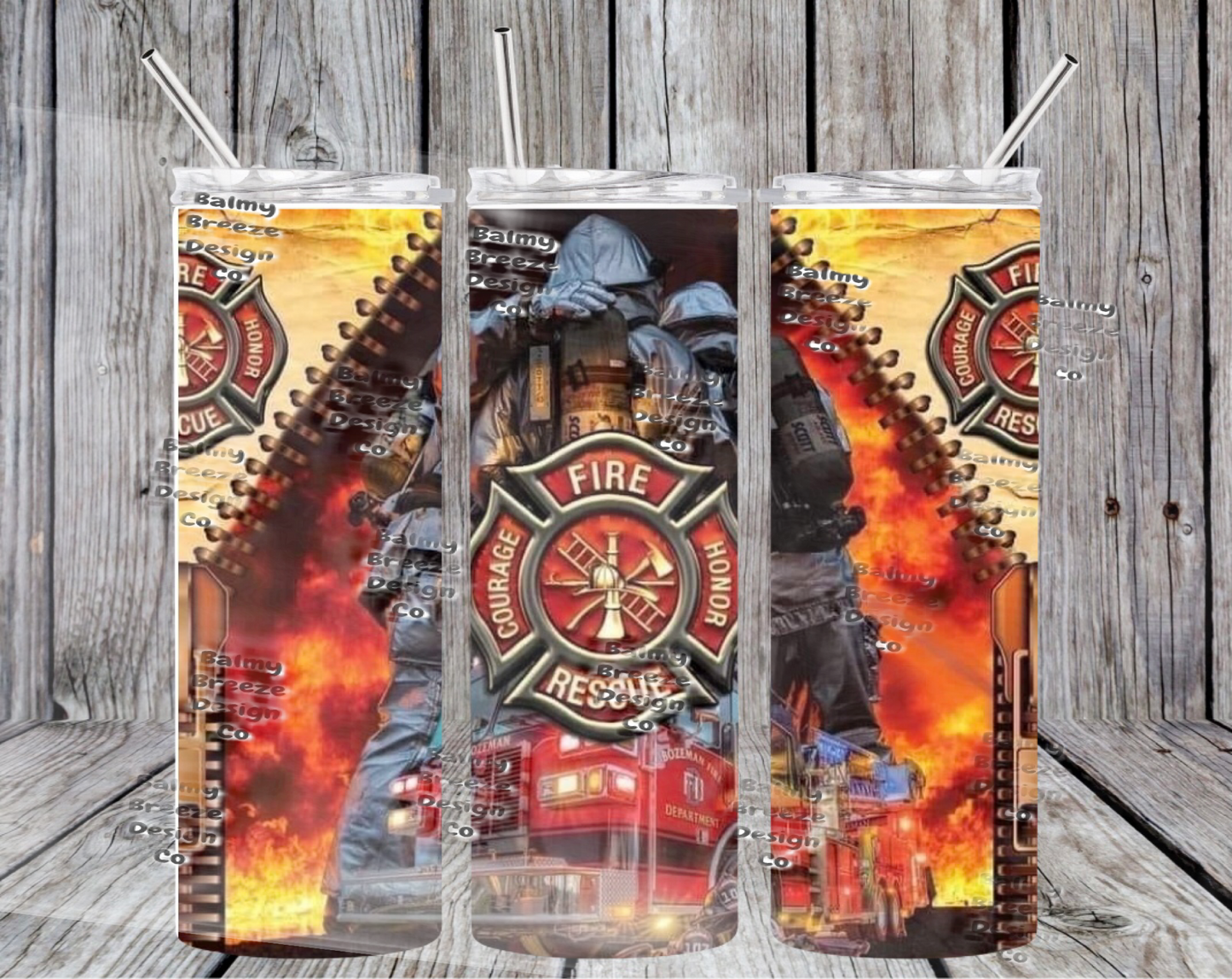 Fireman Tumbler