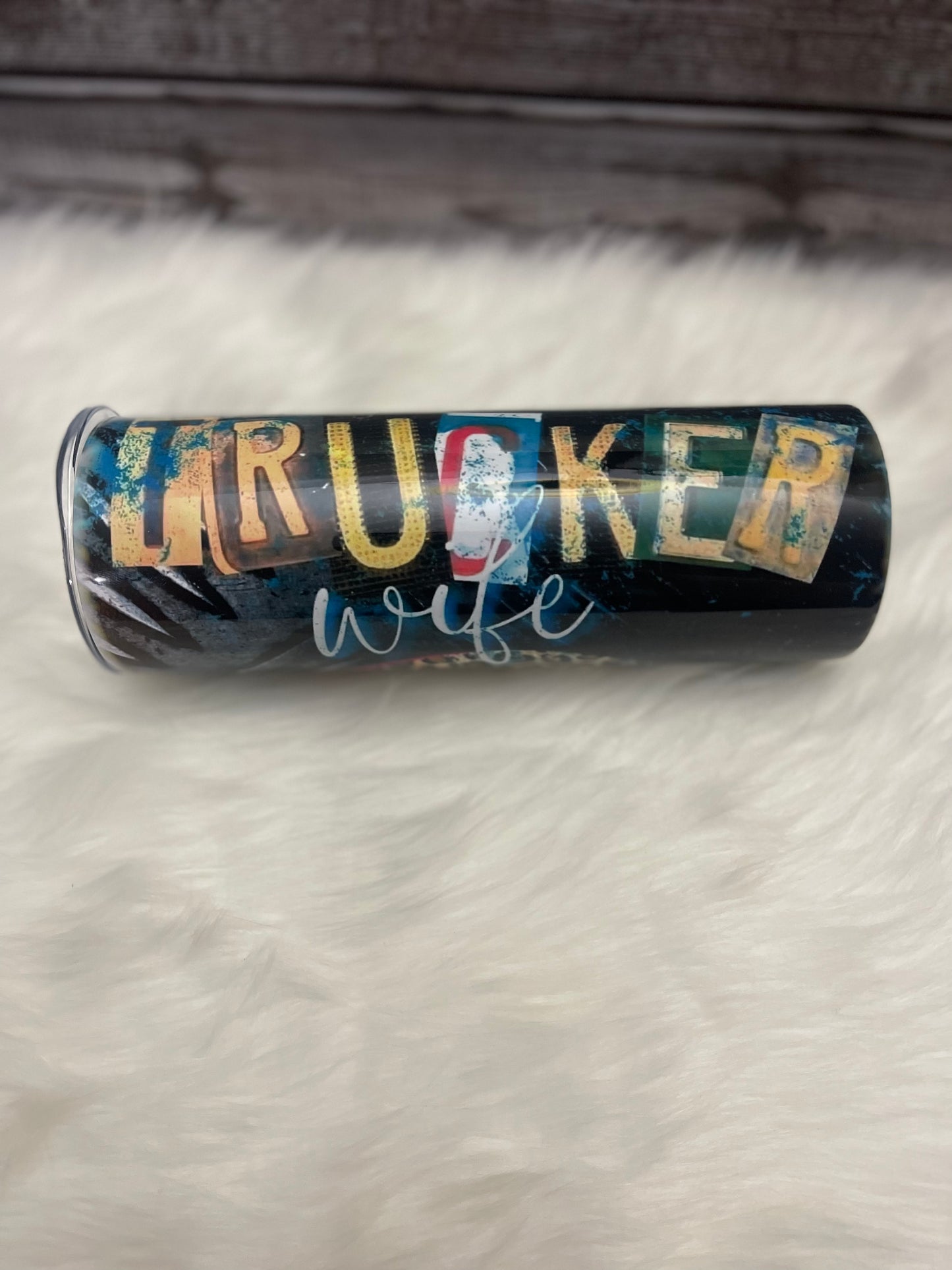 20oz Trucker Wife Tumbler