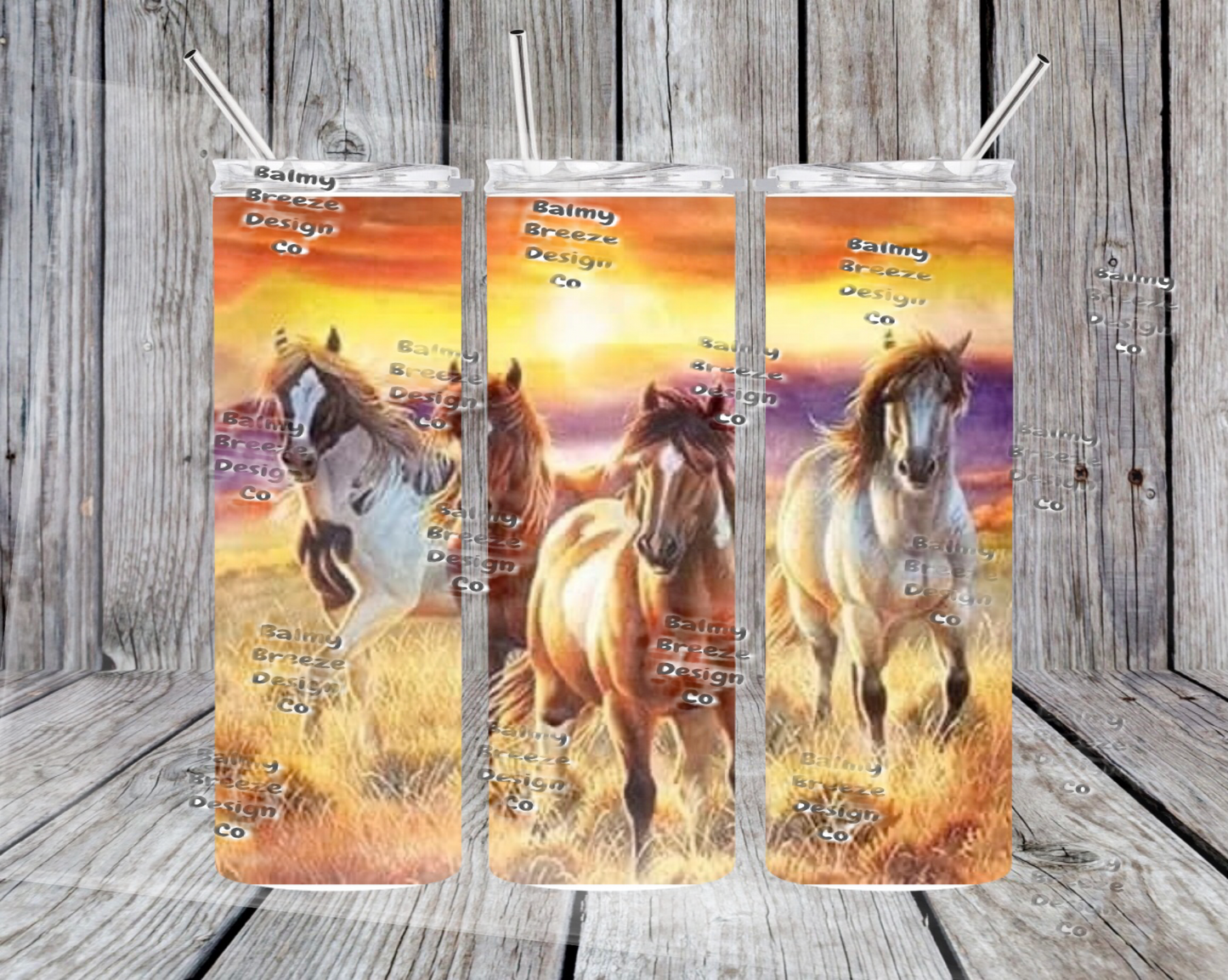 Horses Tumbler