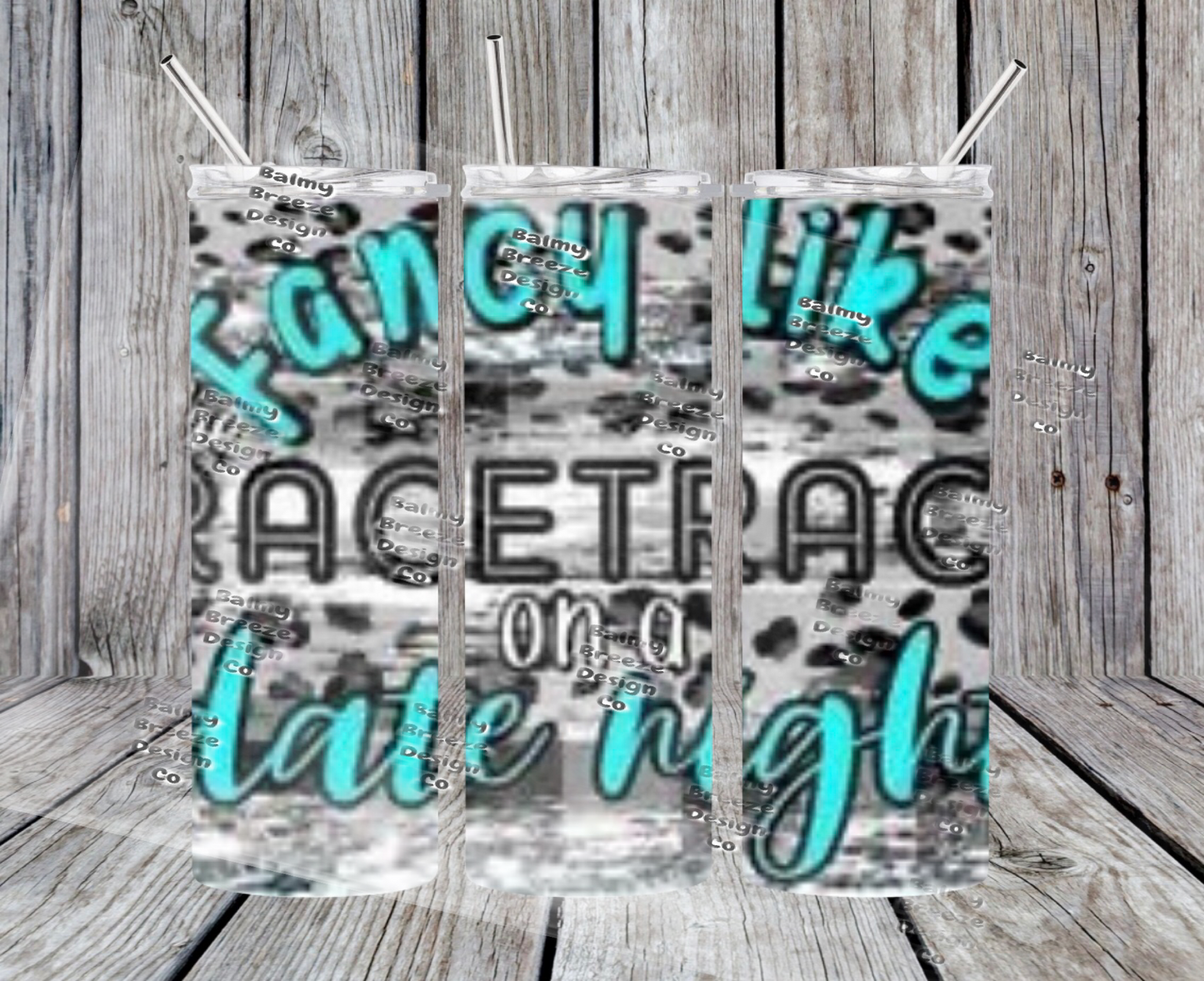 Fancy like the racetrack Tumbler