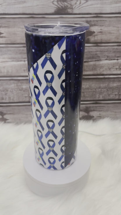 20oz Autism tumbler