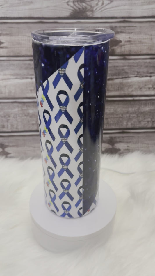 20oz Autism tumbler