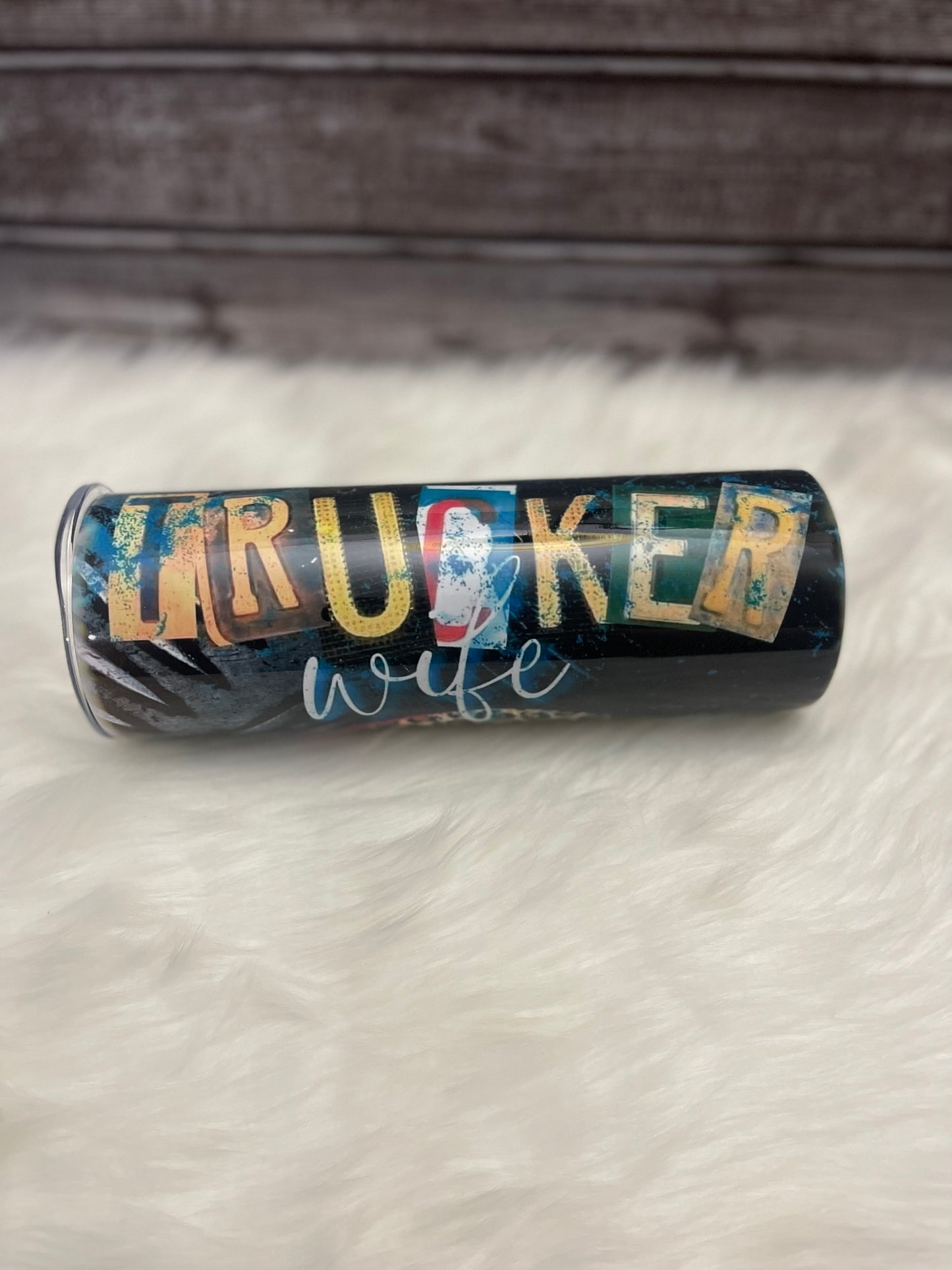 20oz Trucker Wife Tumbler