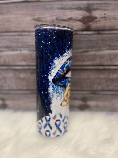 20oz Autism tumbler