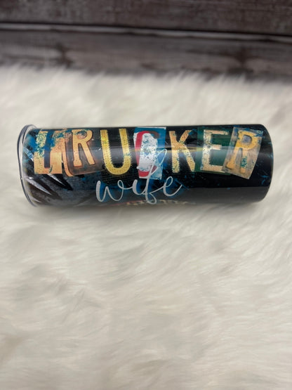 20oz Trucker Wife Tumbler